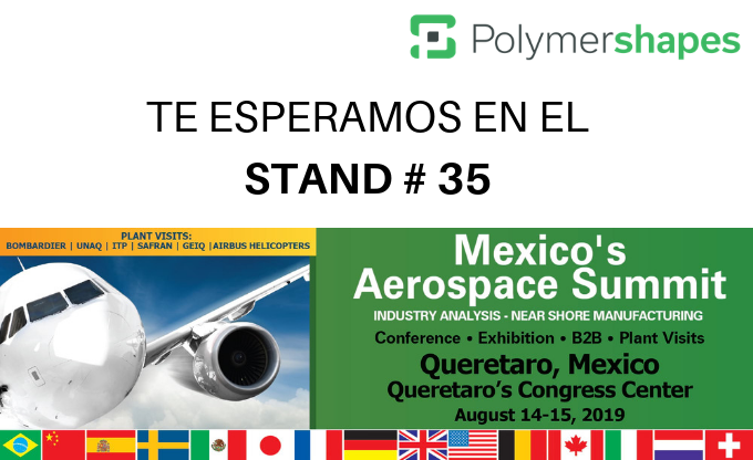 Polymershapes participara en Aerospace Summit 2019