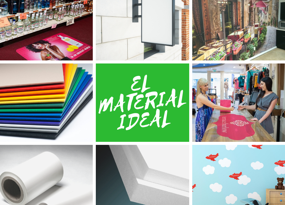 Materiales para proyectos de artes gráficas