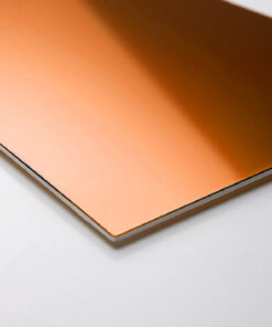 Aluminio Compuesto Interior Naranjo 3 mm HPCBond PE - 1.22 x 2.44 MT