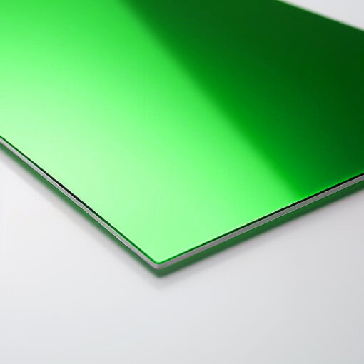Aluminio Compuesto Exterior Verde 4 mm HPCBond PVDF – 1.50 x 5 MT