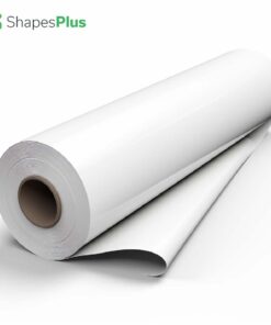 Vinilo Adhesivo de Corte Blanco Mate ShapesPlus – Rollo de 61 CM X 50 MT