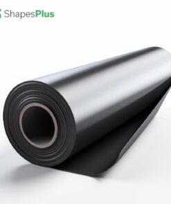 Vinilo Adhesivo de Corte Negro Mate ShapesPlus – Rollo de 61 CM X 50 MT