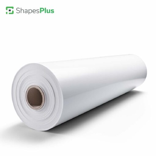 Vinilo de impresión blanco brillante High tack – Rollo de 1,27MT x 50MT - Imagen 2