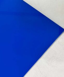 Placa PAI Ecoplast Azul Brillante 1mm - 1.22 x 2.44 MT